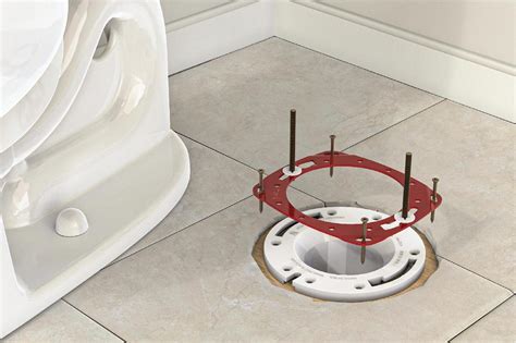 how to remove metal bracket under toilet|plastic toilet flange replacement.